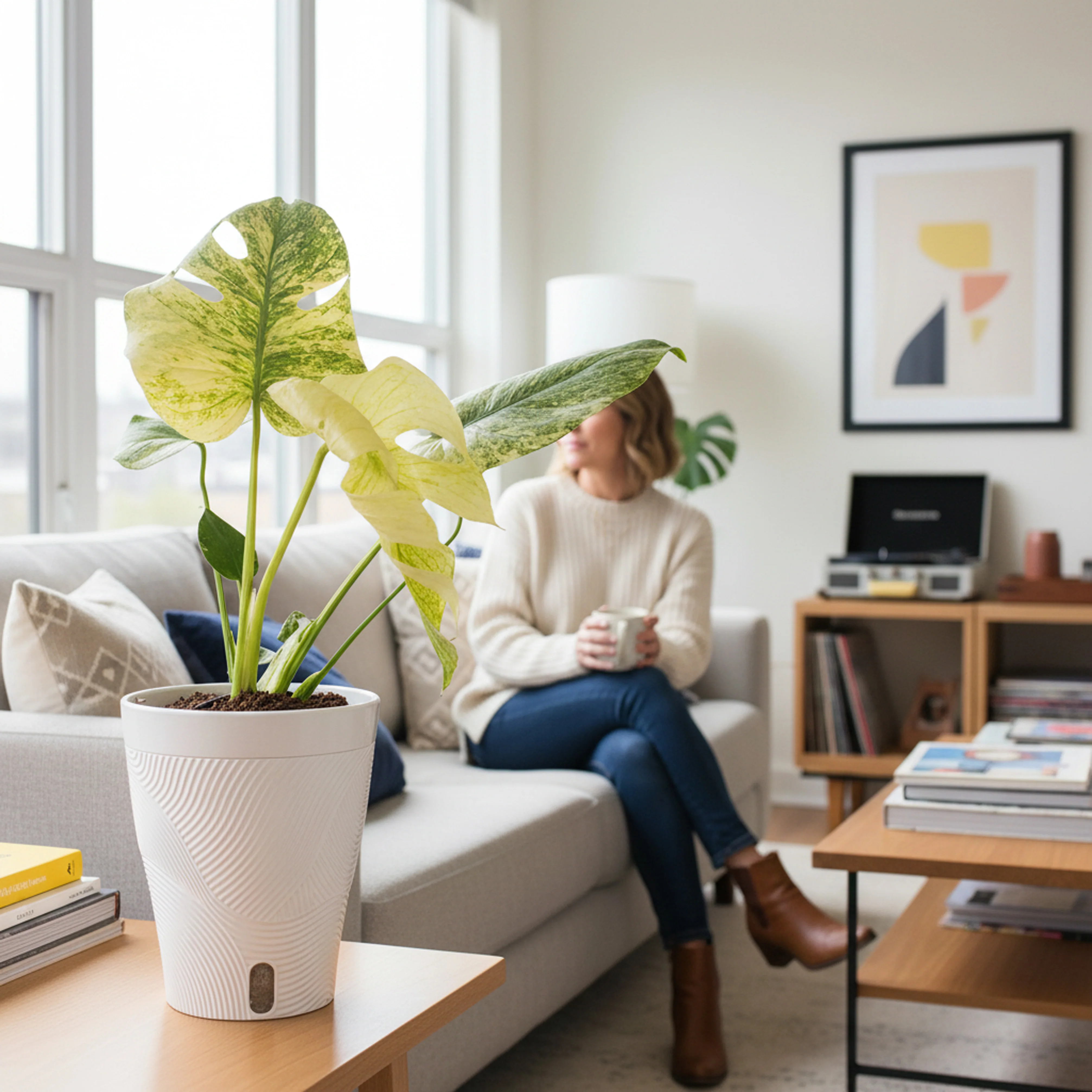 Monstera White Monster | medium - Image 4